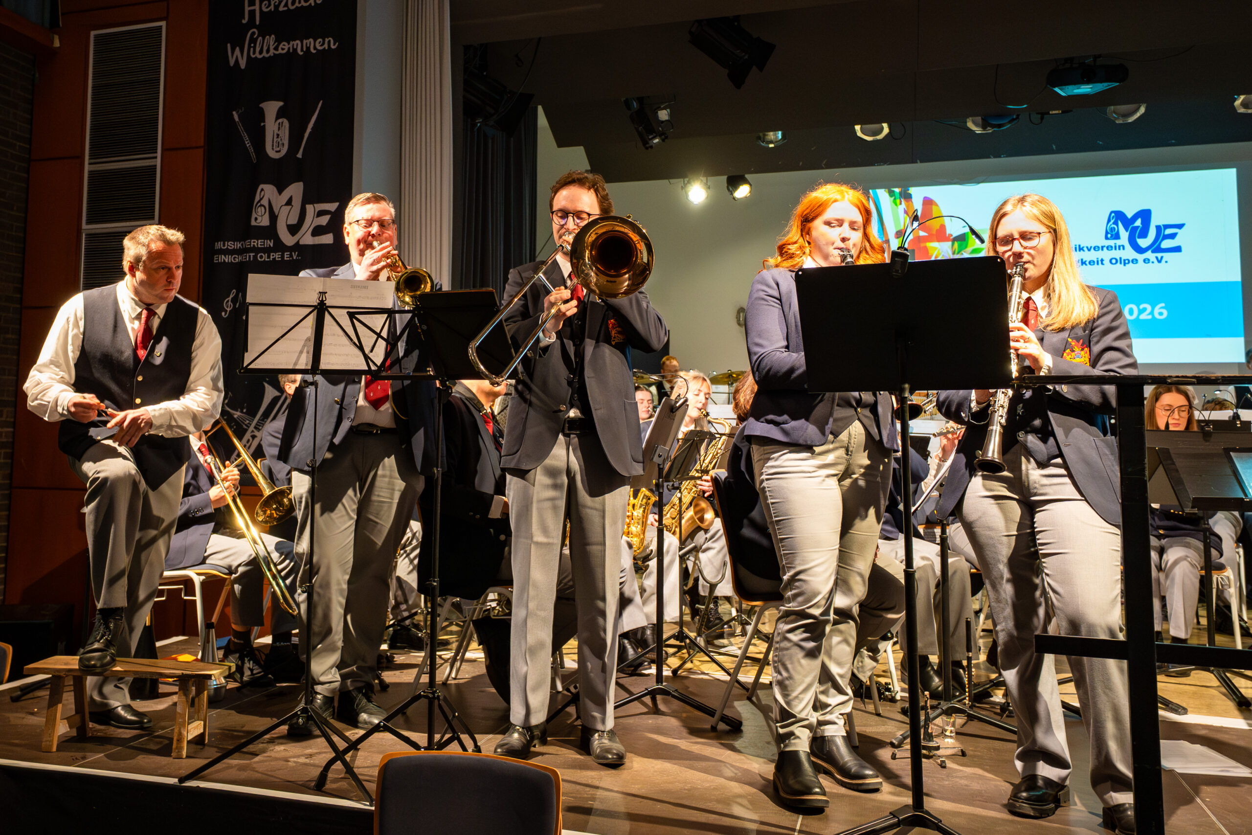26 03 14 Mve Olpe, Frühlingskonzert, Aula Gesamtschule Kürten 1