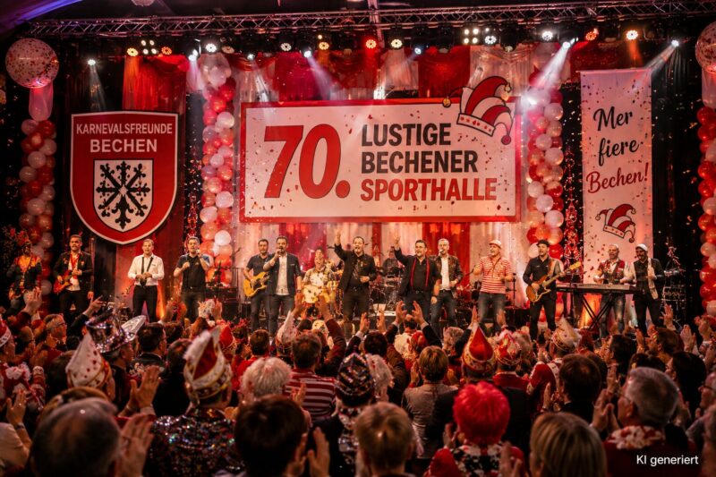 70. Lustige Bechener Sporthalle