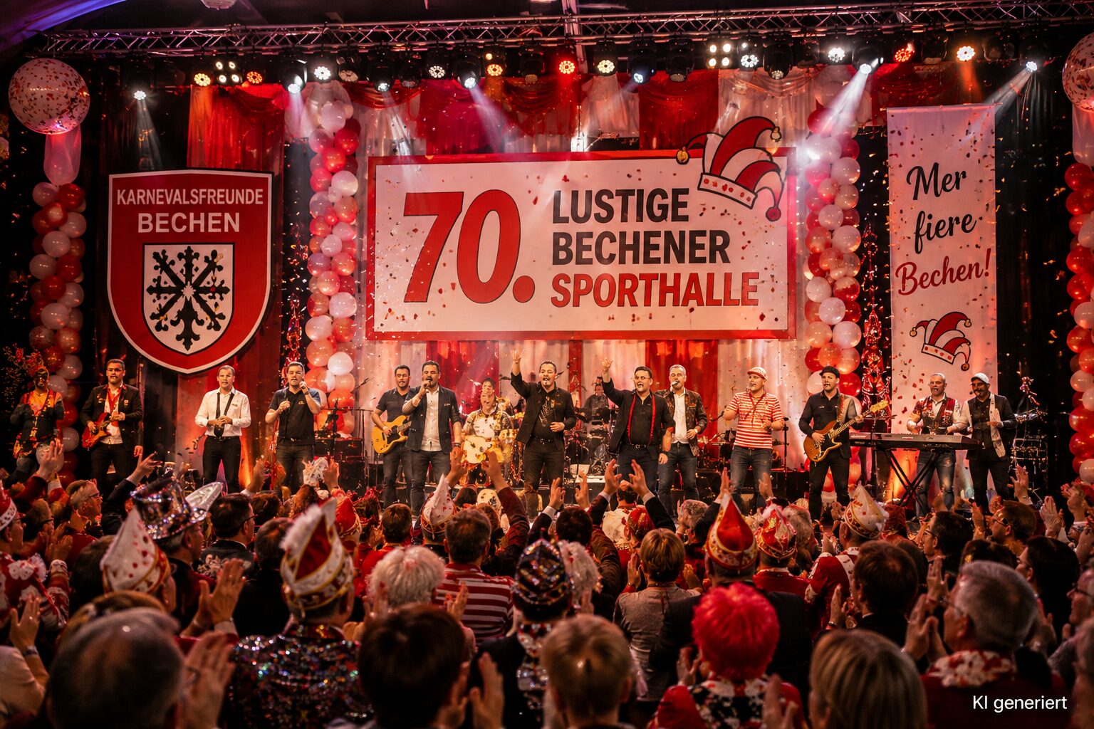 70. Lustige Bechener Sporthalle