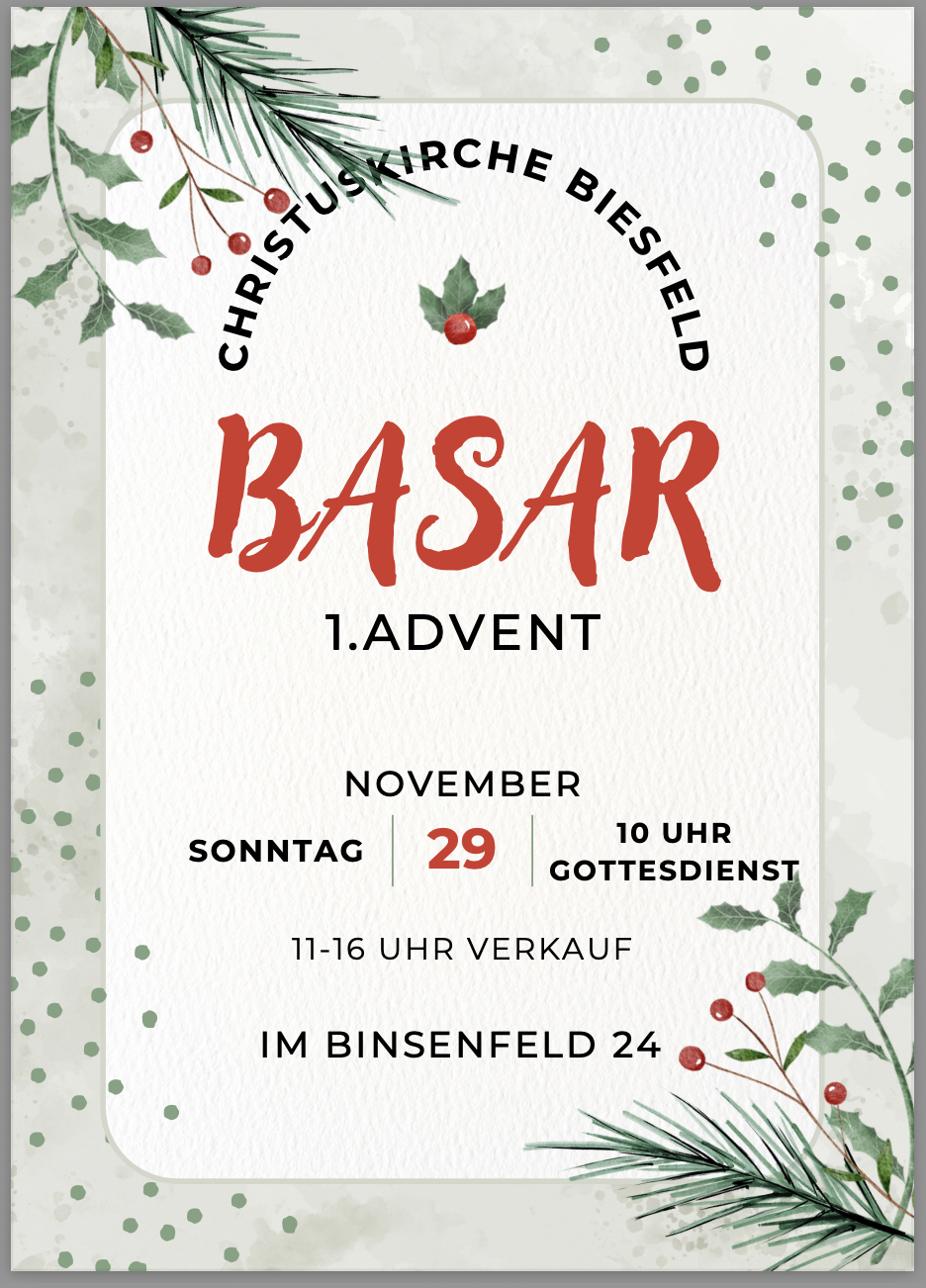 Adventsbasar
