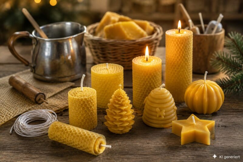 Bienenwachs Kerzen