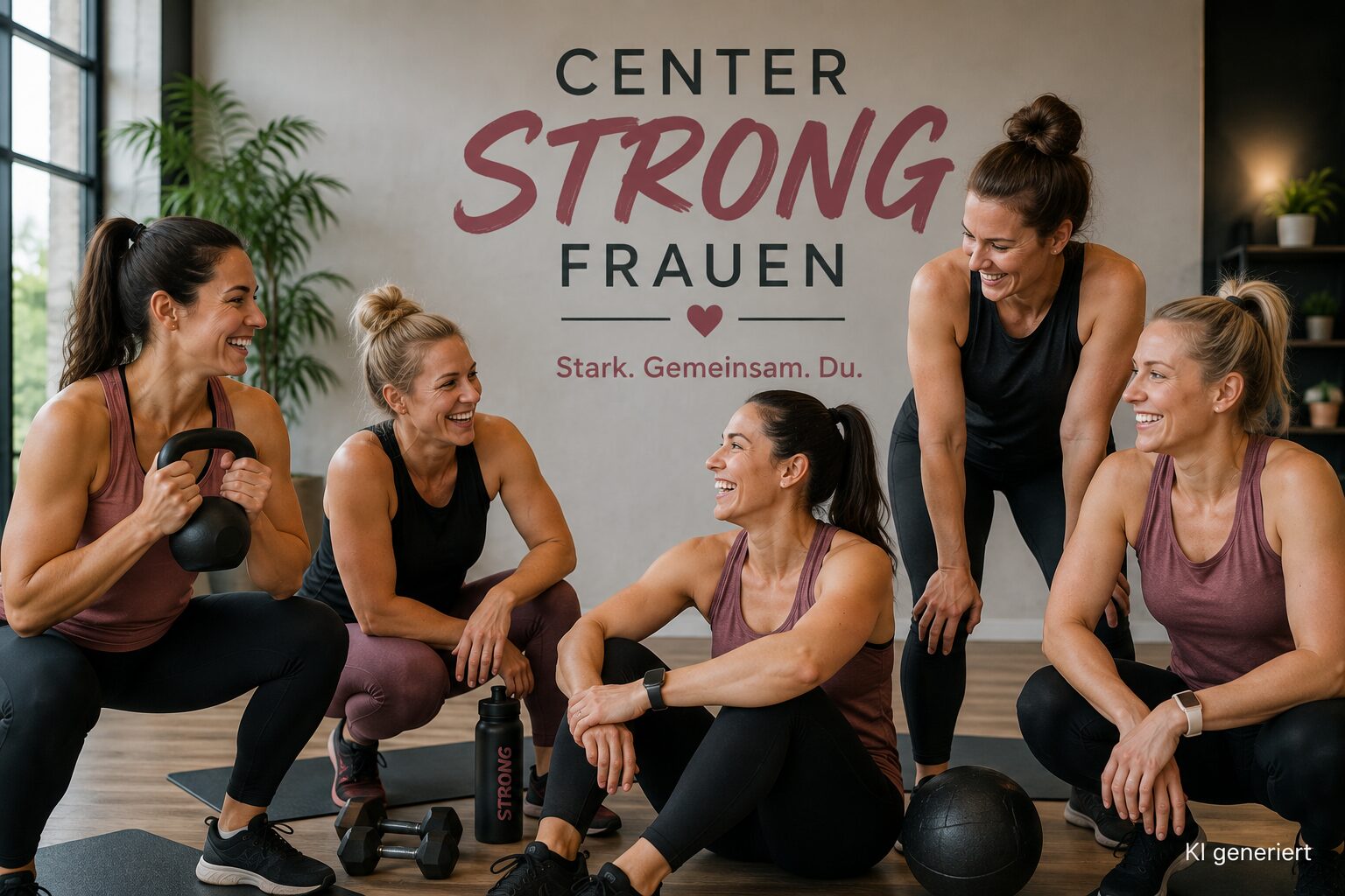 Center Strong Frauen Allgemein Ki