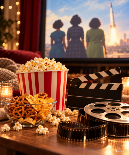 Gemütlicher Filmabend Mit Retro Flair