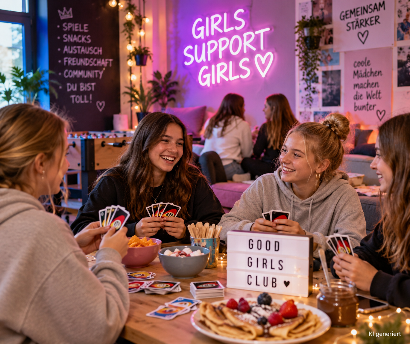 Girls support Girls – Games & Food (10 – 18 Jahren)