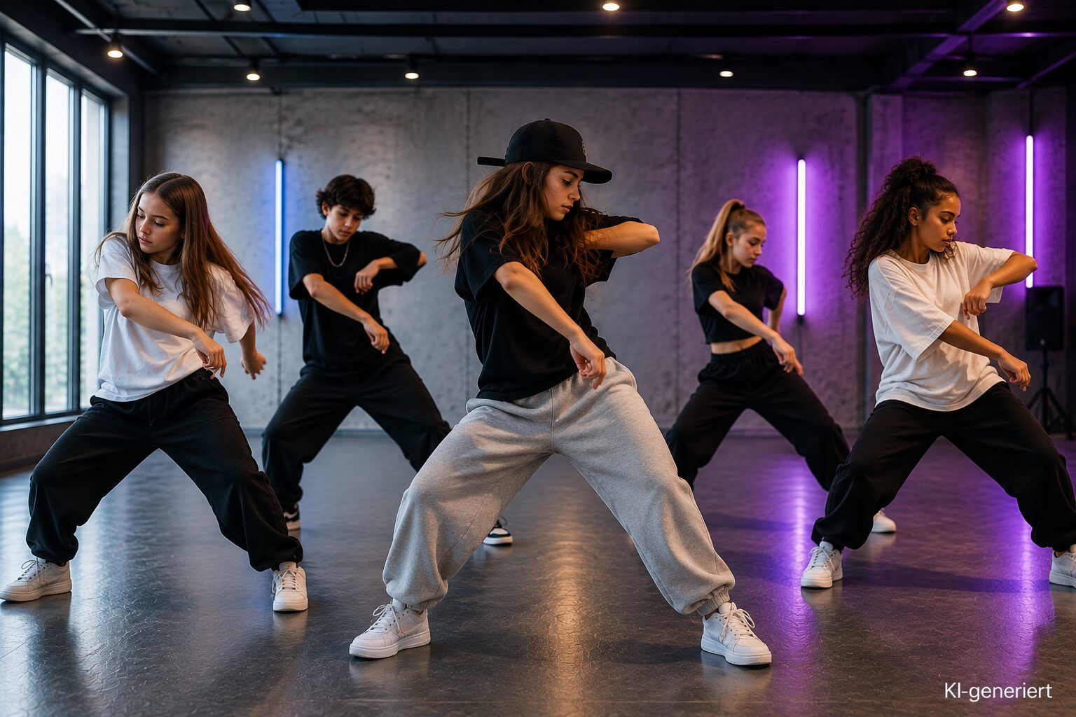 Hiphop Jugendliche Allgemein Ki