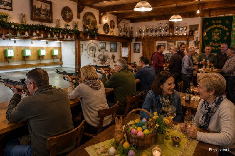 Ostereier Schießen