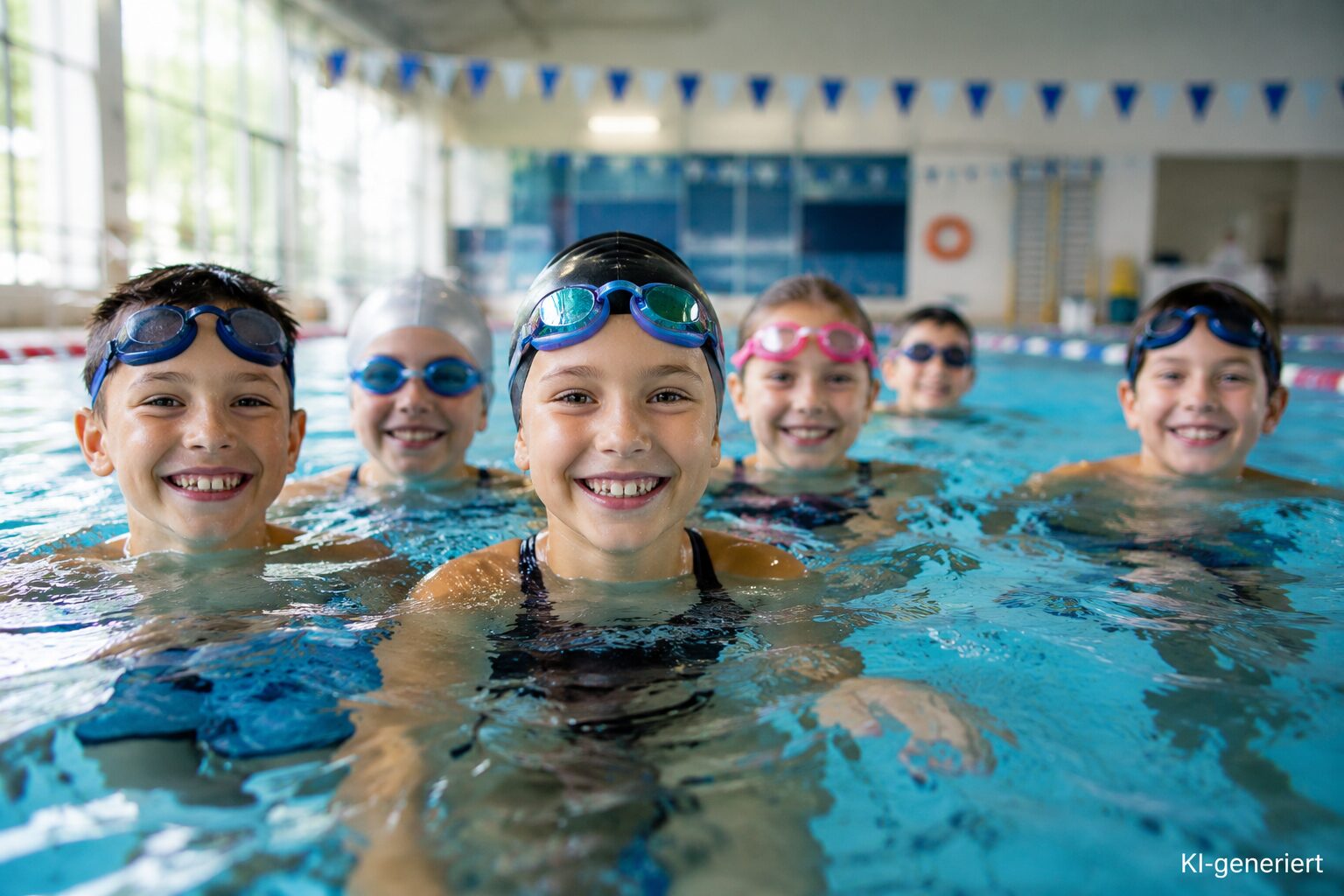 Schwimmen Kinder Unterricht Allgemein Ki