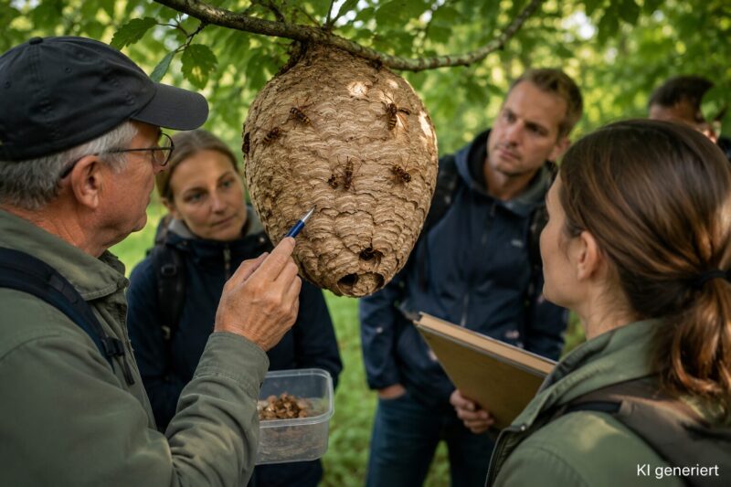 Umsieldung Wespen Und Horsnissen
