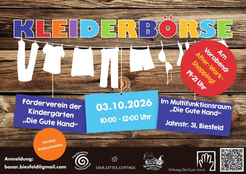Kleiderboerse Gute Hand Biesfeld